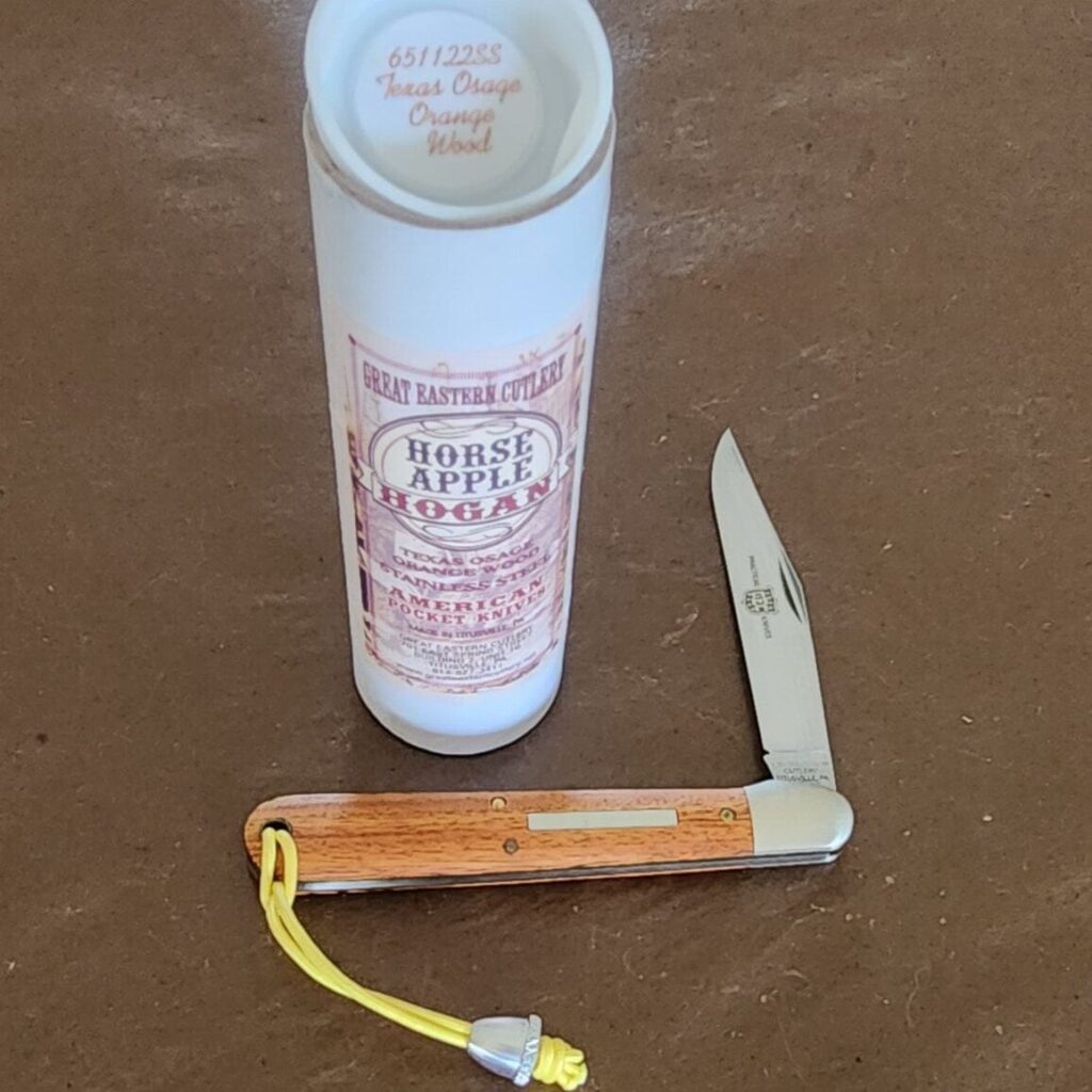 Great Eastern Cutlery #651122 SS Osage Orange knife for sale