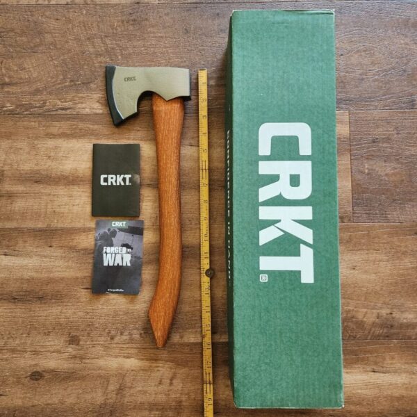 Columbia River CRKT 2745 Birler Pack Axe 16" Overall, Hickory Wood Handle, No Sheath – gallery image 1