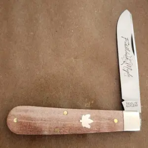 Great Eastern Cutlery #394124 Fiddleback Maple SN ??? (stock photo, SN will vary) knife for sale