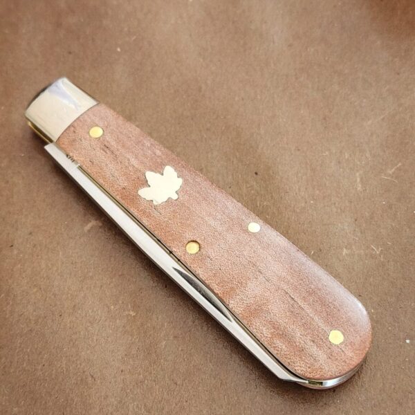 Great Eastern Cutlery #394124 Fiddleback Maple SN 125 - Image 2