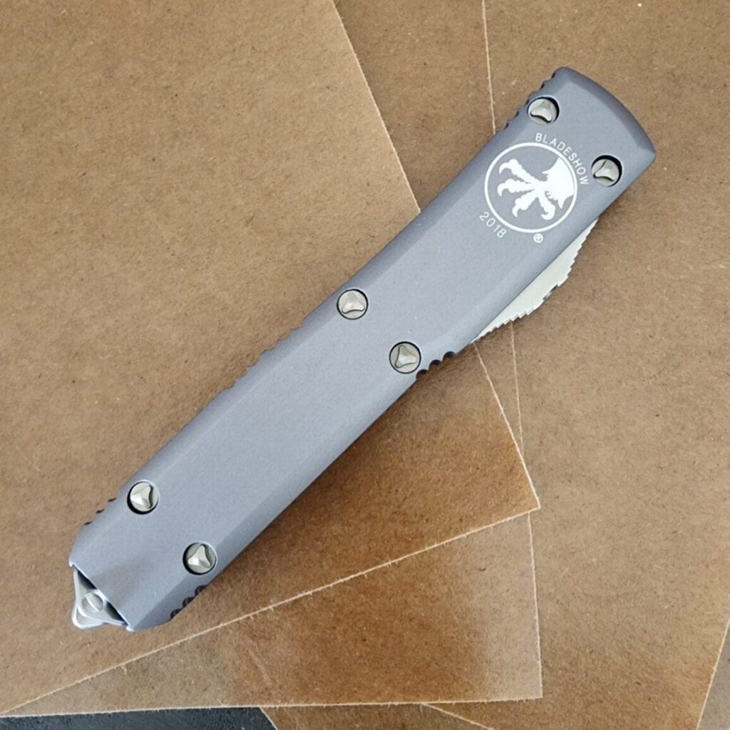 Microtech USA Blade Show 2018 M390 UT-8 C-1818543 – gallery image 5