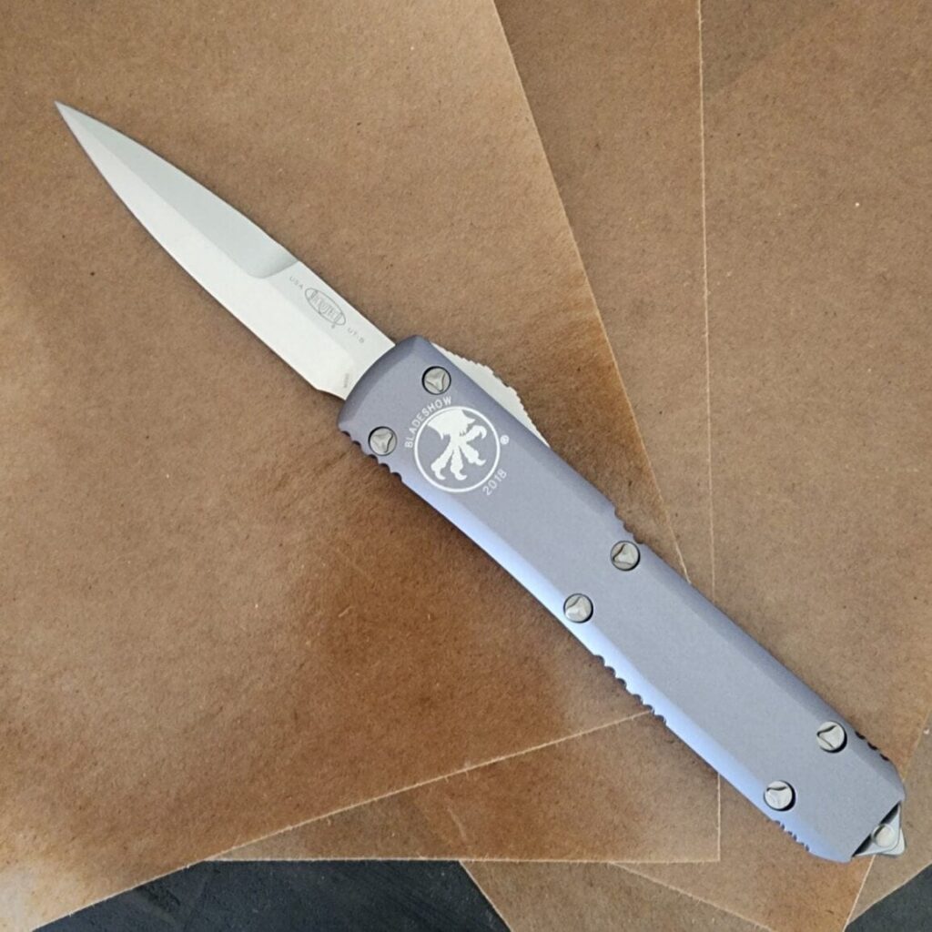 Microtech USA Blade Show 2018 M390 UT-8 C-1818543 – gallery image 6