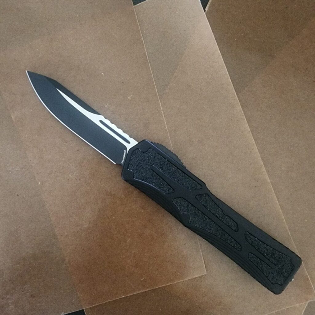 Heretic Colossus Single Edge Black Tactical H039-10A-T – gallery image 7