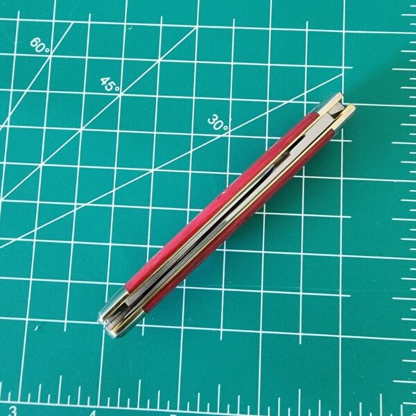 Great Eastern Cutlery #811224 Red Linen Micarta - Image 3