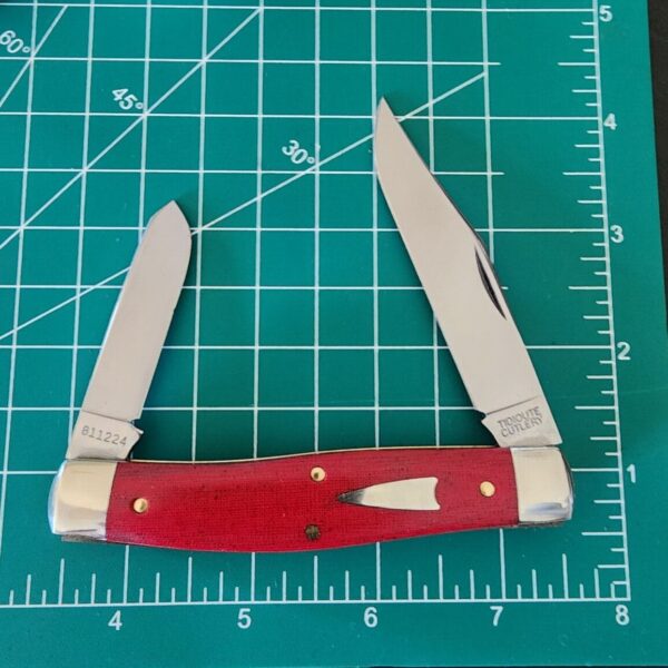 Great Eastern Cutlery #811224 Red Linen Micarta PROTOTYPE - Image 2