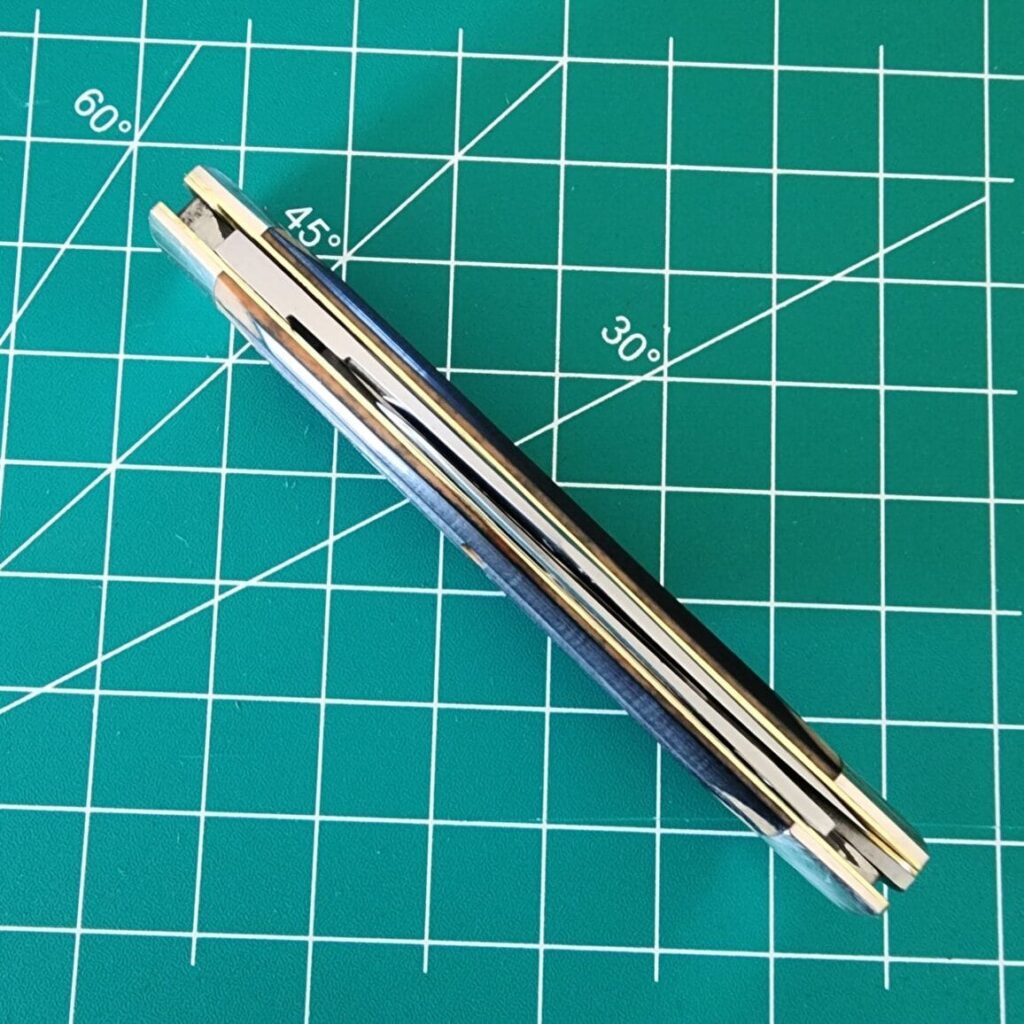 Great Eastern Cutlery #811224 Navy Blue Riverbottom Richlite PROTOTYPE – gallery image 4