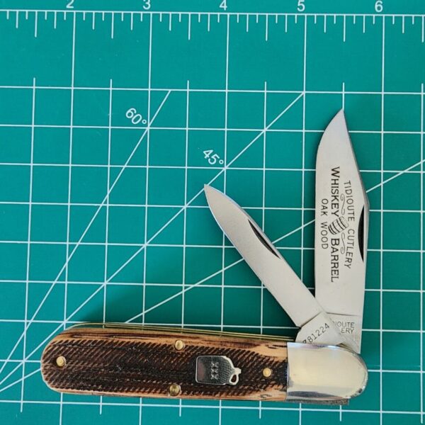 Great Eastern Cutlery #781224 Sawcut Barrel Oak – gallery image 1