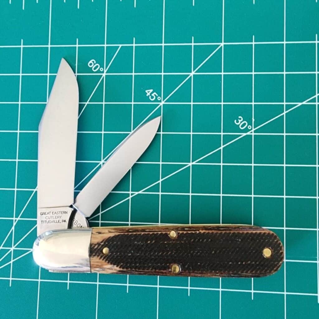Great Eastern Cutlery #781224 Sawcut Barrel Oak – gallery image 4