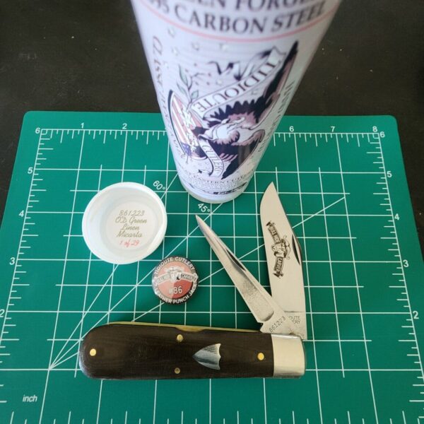 Great Eastern Cutlery #861223 OD Green Linen Micarta (1 of 29 made) - Image 5