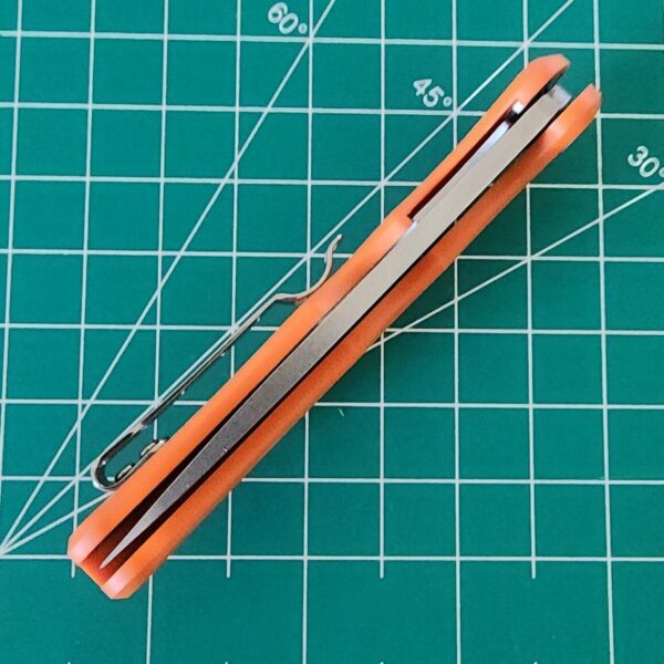 Artisan Cutlery 1702 PS-OEF in Orange G10 and D2 - Image 3