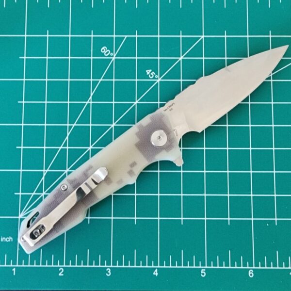 Artisan Cutlery 1706 PS-CGF in Camo G10 and D2