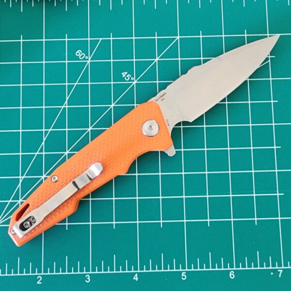 Artisan Cutlery 1706 PS-OEF in Orange G10 and D2 - Image 3