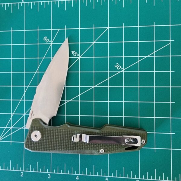 Artisan Cutlery 1706 PS-GNF in OD Green G10 and D2