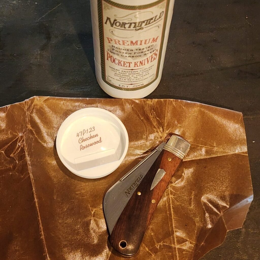 Great Eastern Cutlery 47P123 Chechen RoseWood – gallery image 5