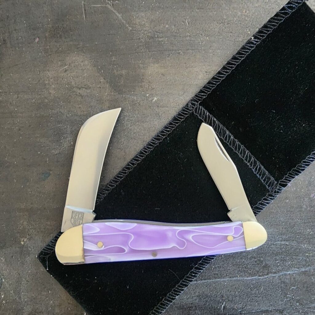 Titusville Cutlery Rooster Comb Magic Potion Acrylic by Daniels 09/2024 (1 of 70) knife for sale
