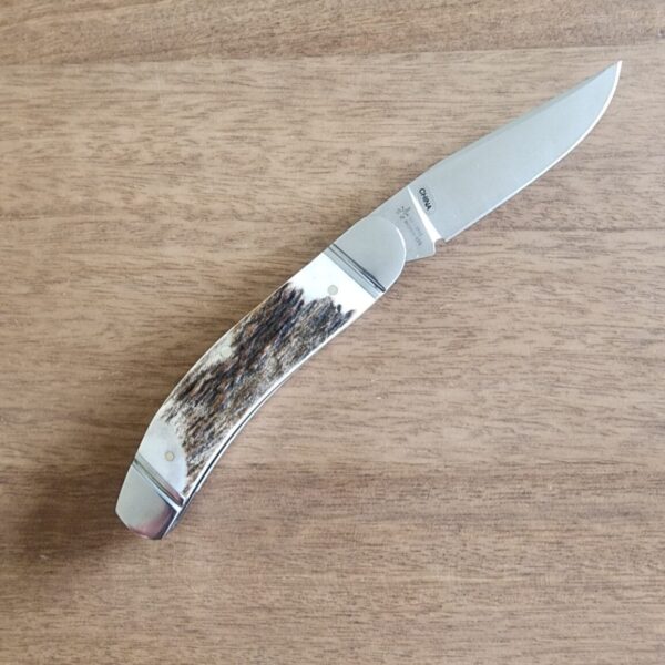 RoseCraft Blades Stinking Creek Sowbelly in Genuine Stag RCT023-STG - Image 2