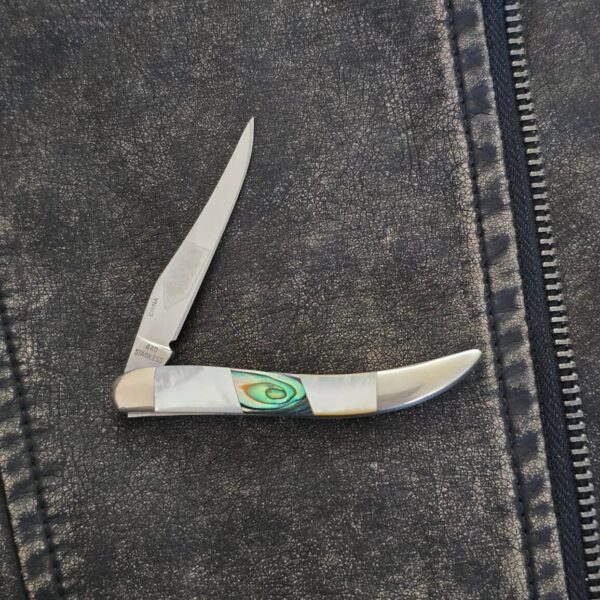 Frost Cutlery Tiny Toothpick in MOP and Abalone - Image 4