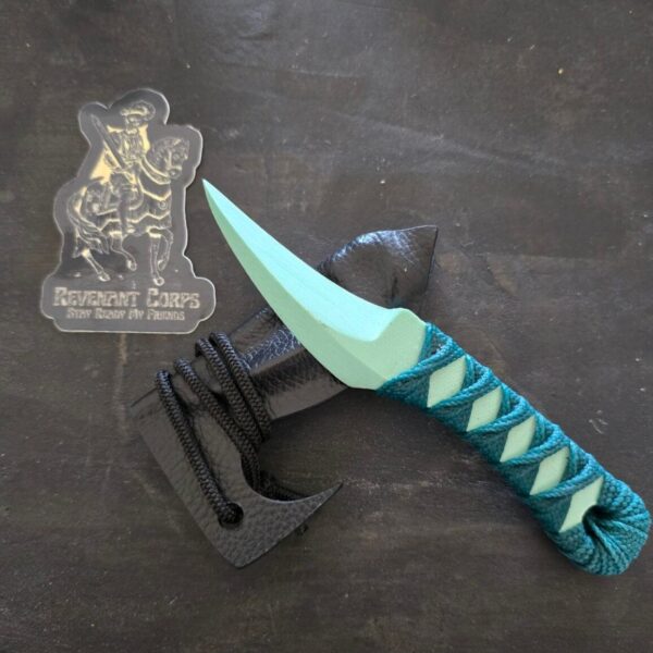 Revenant Corps G10 Great Tailed Grackle with Sheath, Blue & Green - Image 2