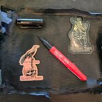 Revenant Corps G10 Red Milwaukee Awl knife for sale