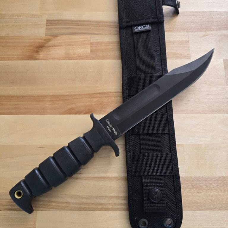 Ontario Knife USA Spec Plus SP1 Combat w/ Nylon Sheath