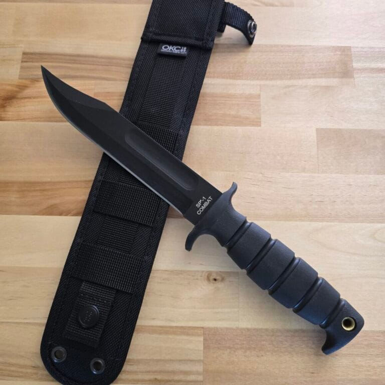 Ontario Knife USA Spec Plus SP1 Combat w/ Nylon Sheath