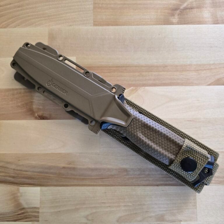 Gerber StrongArm Fixed Blade Knife Coyote Brown 08721