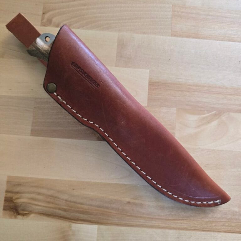 BPS Knives Bushcraft Fixed Knife 4.25" 1066 Steel Full Tang Blade Walnut Handle