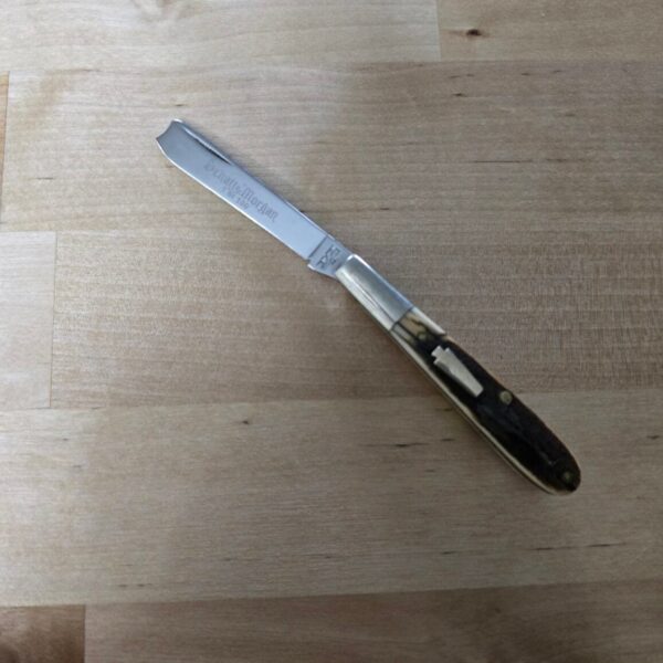 Schatt & Morgan Mini Stag Razor Folding Knife
