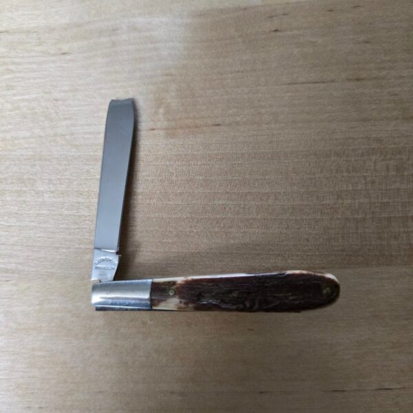 Schatt & Morgan Mini Stag Razor Folding Knife - Image 3