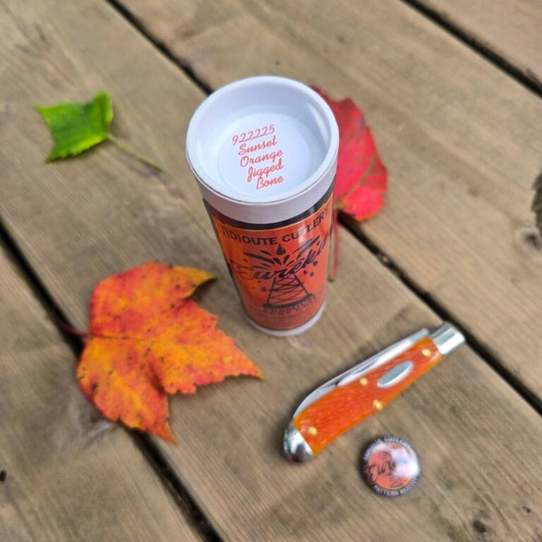 Great Eastern Cutlery #922225 Sunset Orange Bone