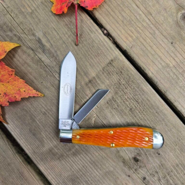 Great Eastern Cutlery #922225 Sunset Orange Bone PROTOTYPE