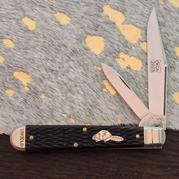 Great Eastern Cutlery #871223 Autumn Gold Jigged Bone Club knife #0