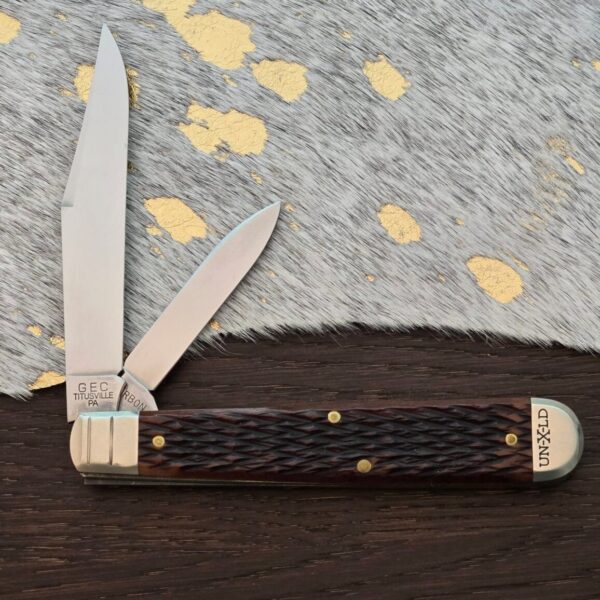 Great Eastern Cutlery #871223 Autumn Gold Jigged Bone Club knife #0 - Image 2