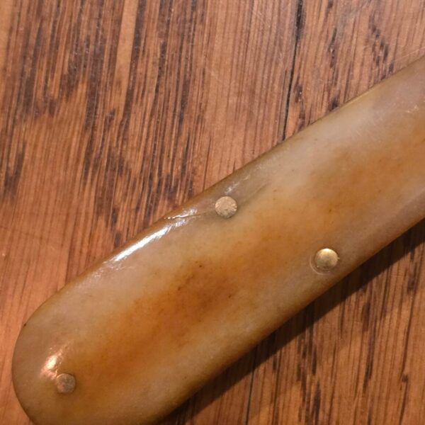 Great Eastern Cutlery #391224 Antique Yellow Smooth Camel Bone "S" store model - Image 3