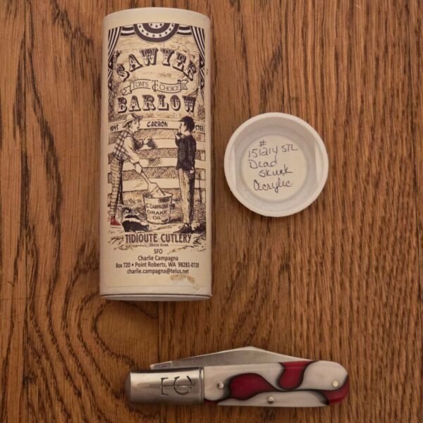 Great Eastern Cutlery 151214 STL Dead Skunk Acrylic (patina seen on pictures) - Image 5