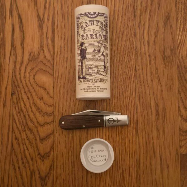 Great Eastern Cutlery Tom’s Choice #151113 STL Che Chen Rosewood 1 of 30 pcs. RARE - Image 4