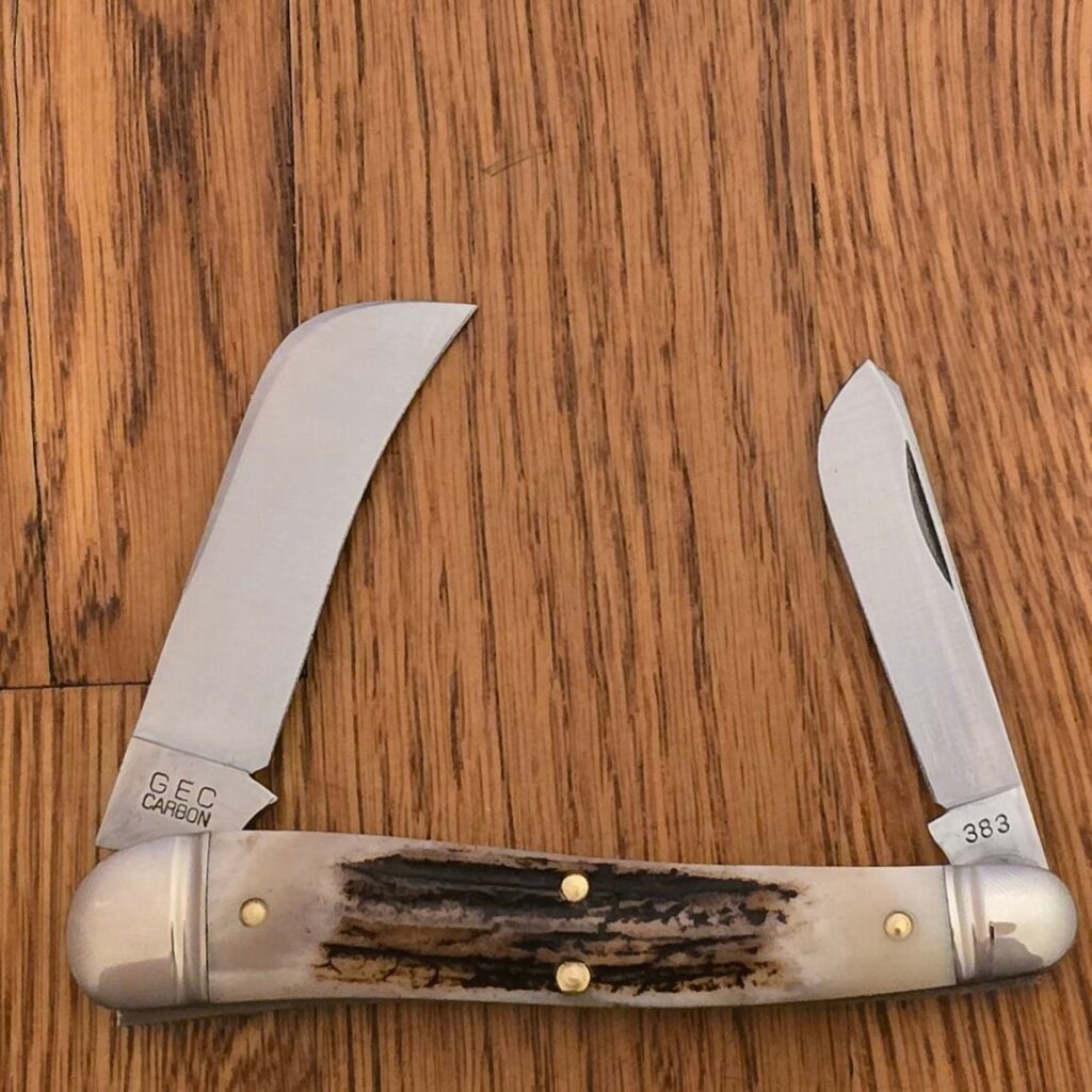 Great Eastern Cutlery #383225 Sambar Stag knife for sale
