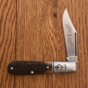 Great Eastern Cutlery #151116 Chestnut Peach Seed Jig Bone knife for sale