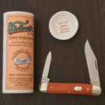 Great Eastern Cutlery #661225 Ember Orange Micarta knife for sale