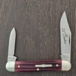 Great Eastern Cutlery #661225 Ruby Red Springfield Bone knife for sale