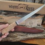 White River Knife & Tool 8.5" Fillet Knife with Cork Handle knife for sale