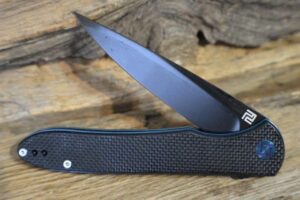 Artisan Traditions 1702PS Black Carbon Fiber knife for sale