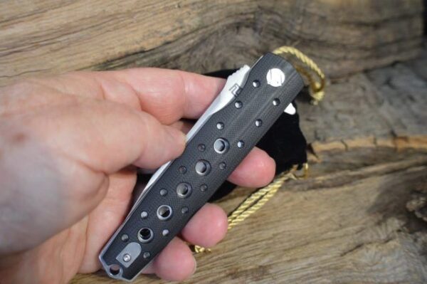 Artisan Virginia 1807P D2 Black G-10 Handle - Image 13