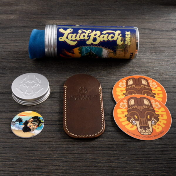 Jack Wolf Laid Back Jack Re-Release Smooth Titanium, Dark Blasted 6AL/4V - Image 2