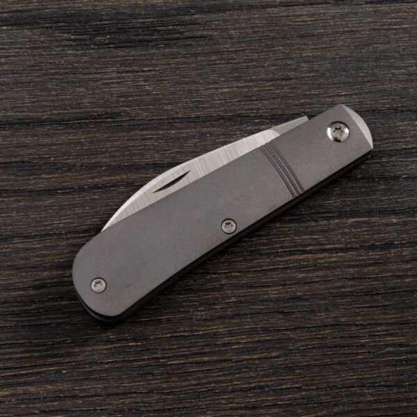 Jack Wolf Laid Back Jack Re-Release Smooth Titanium, Dark Blasted 6AL/4V - Image 4