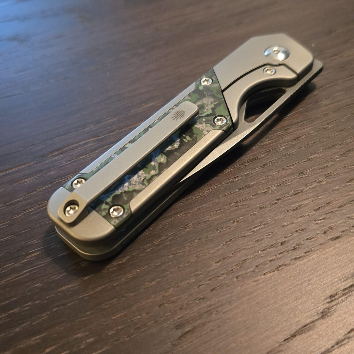 minimini　ニュースキン製品 Kizer Mini Miltaw Ki3634SA2 in S45VN, Titanium and Jungle Wear For