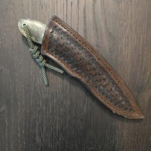 JB Custom Knives Salt Creek Skinner By Josh Bryant, Wheeler TX SN 379 knife for sale