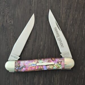 Great Eastern Cutlery #668210 Red Abalone Looking Glass knife for sale
