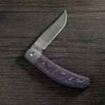 Jack Wolf Javelina Jack Fat Carbon Purple Haze knife for sale