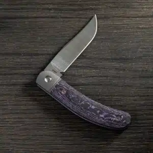 Jack Wolf Javelina Jack Fat Carbon Purple Haze knife for sale
